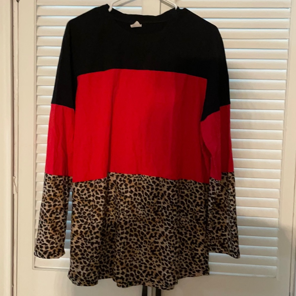 Color block top